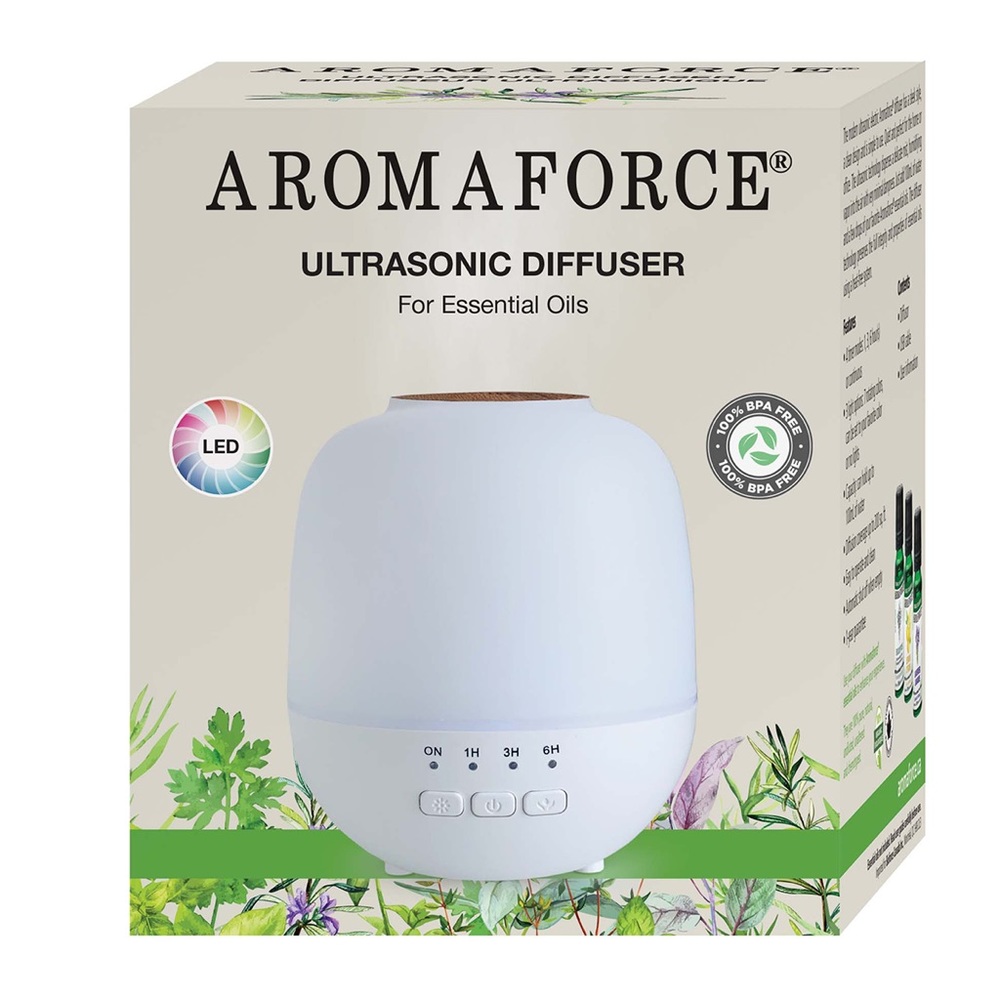 🤍 Host Pick! NEW Aromaforce Ultrasonic Diffuser w/LED Coloured Lights